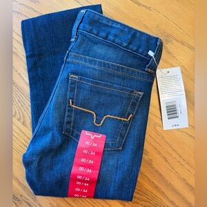 Kimes Ranch Betty17 Dark Blue Straight Leg Jeans